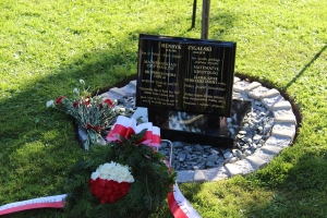 Memorial stone in honour of Henryk Zygalski